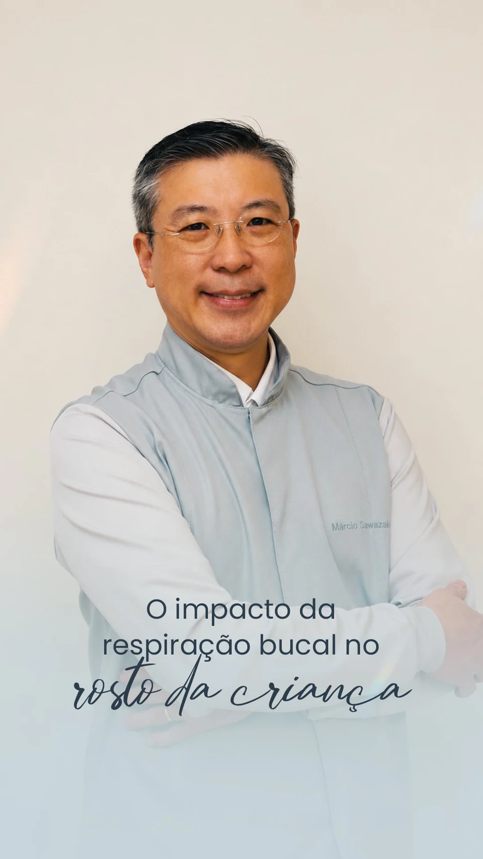 Dr. Márcio Sawazaki em seu retrato profissional